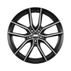 BBS XA Night Fever Black Diamond Cut Wheel Img 1