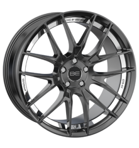 BE by Breyton GTS-AV Matt Black Polished Undercut Alloy Wheel for VW Tiguan 5N - Sizes 17in, 18in, 19in, 20in