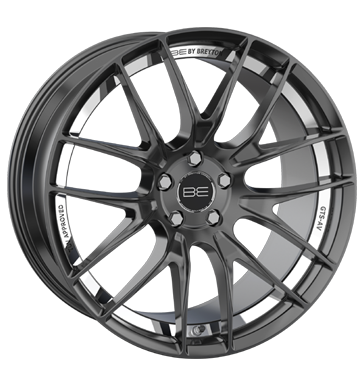 BE by Breyton GTS-AV Matt Black Polished Undercut Alloy Wheel Product Image #2