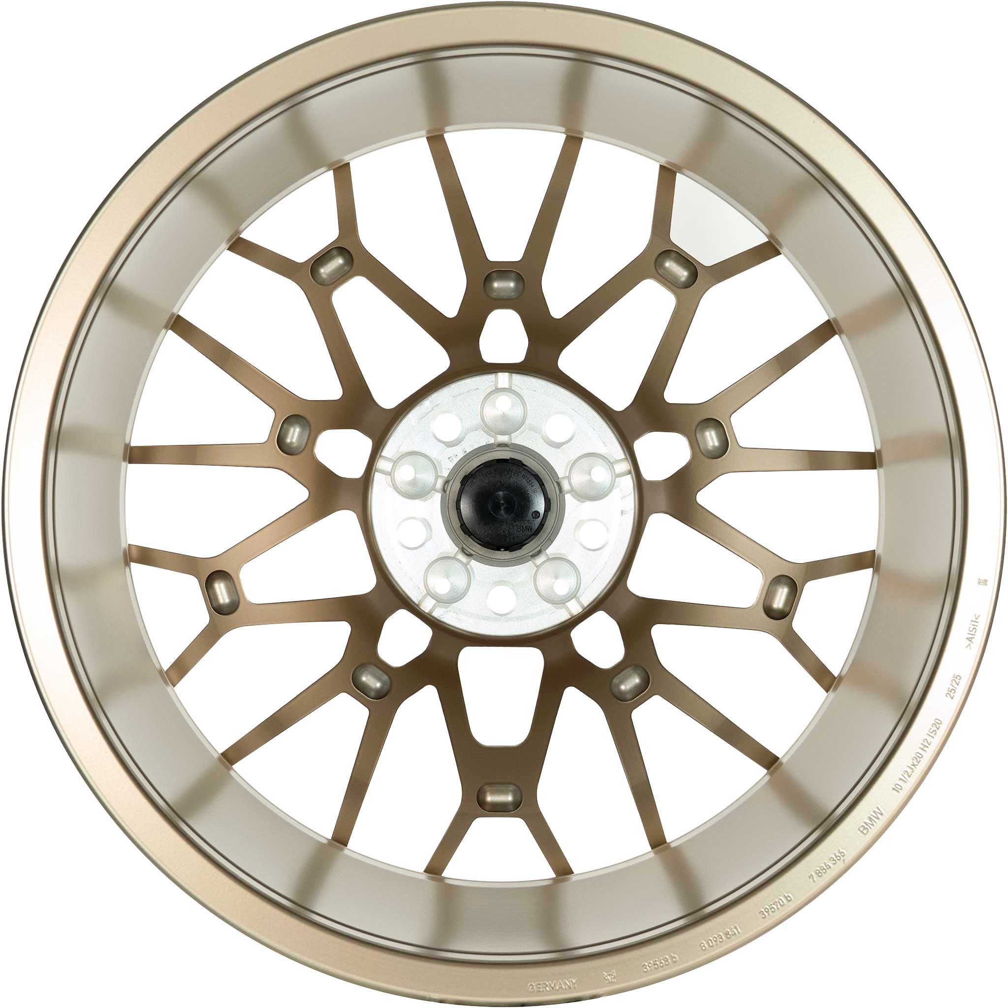 BMW 827M Gold Bronze Alloy Wheel Product Image #3
