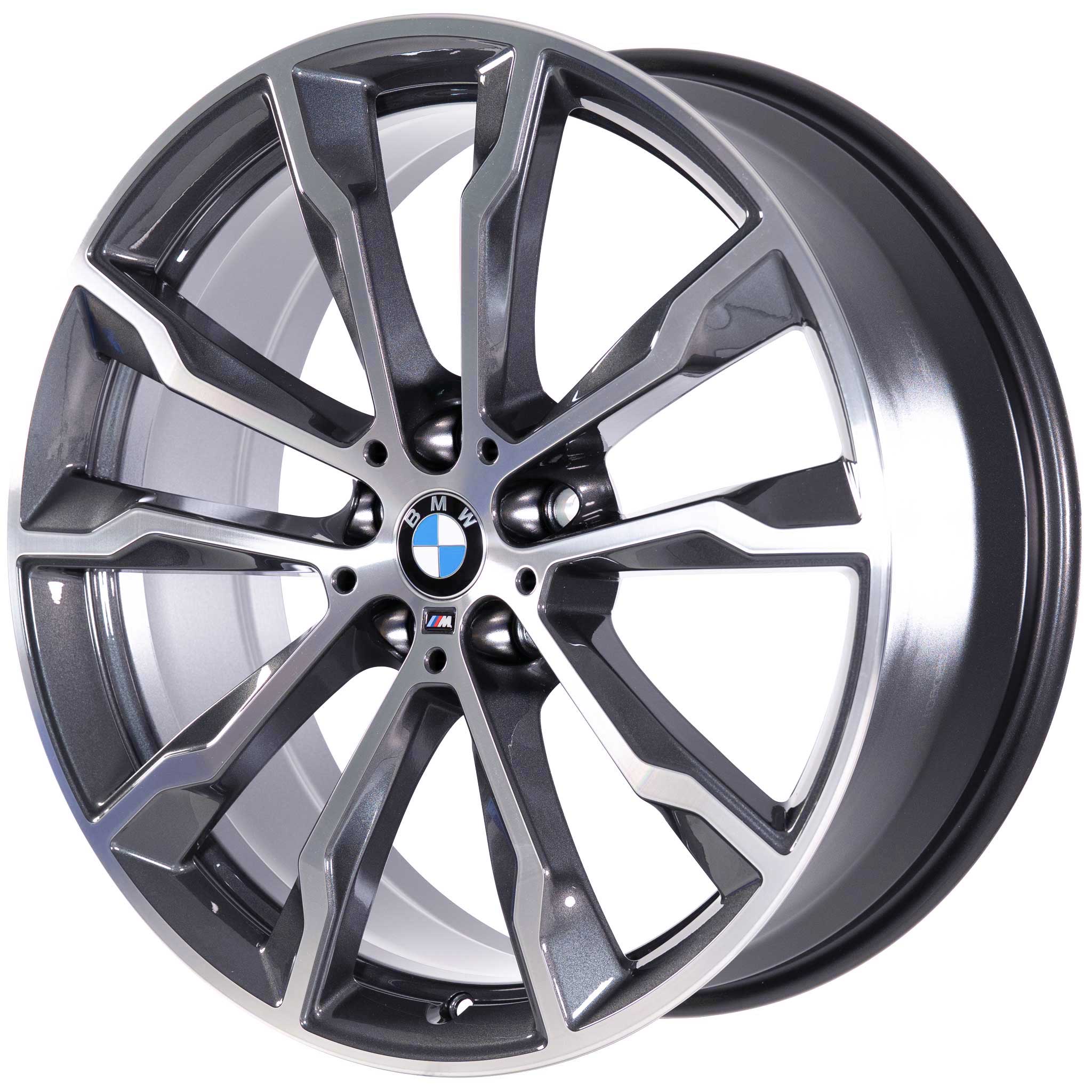 BMW 699M Orbit Grey with Bright Turned Alloy Wheel Product Image #2