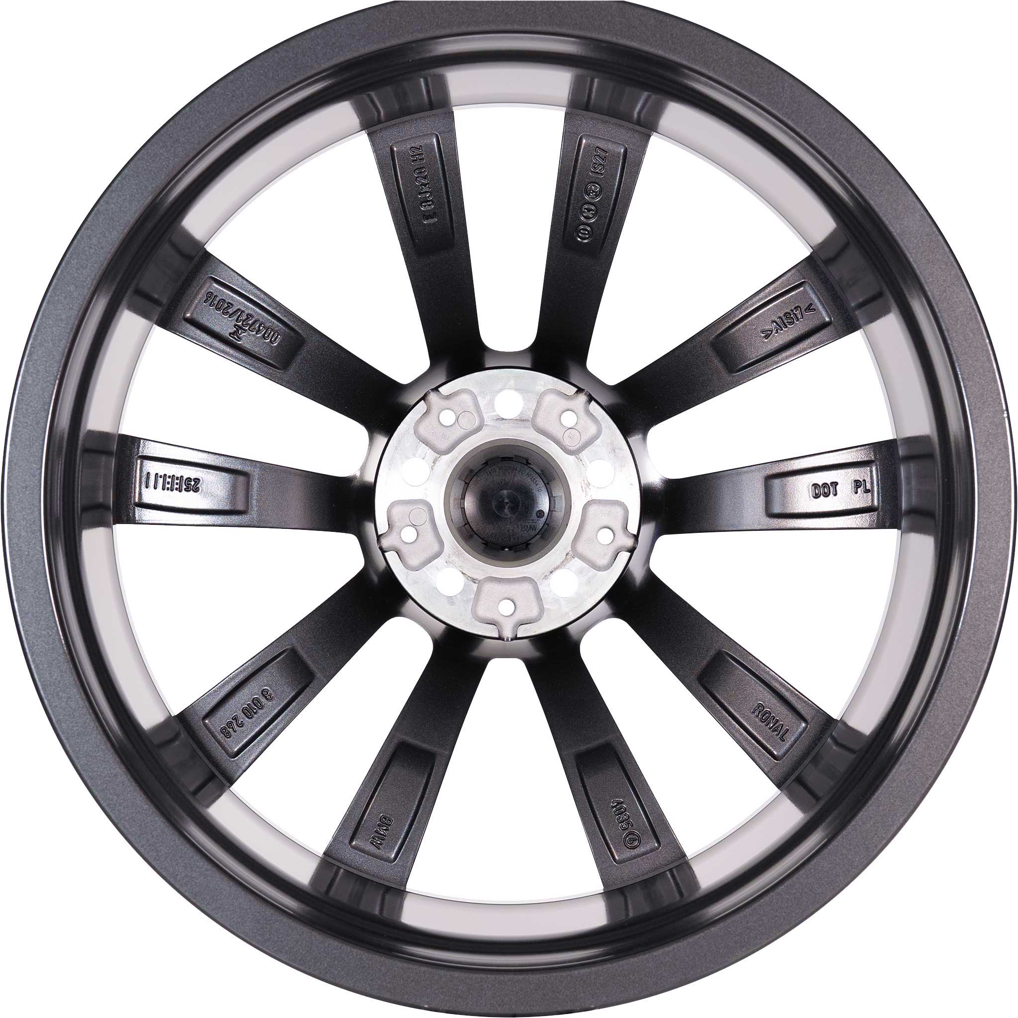 BMW 699M Orbit Grey with Bright Turned Alloy Wheel Product Image #3