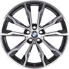 BMW 699M Orbit Grey with Bright Turned Wheel Img 1