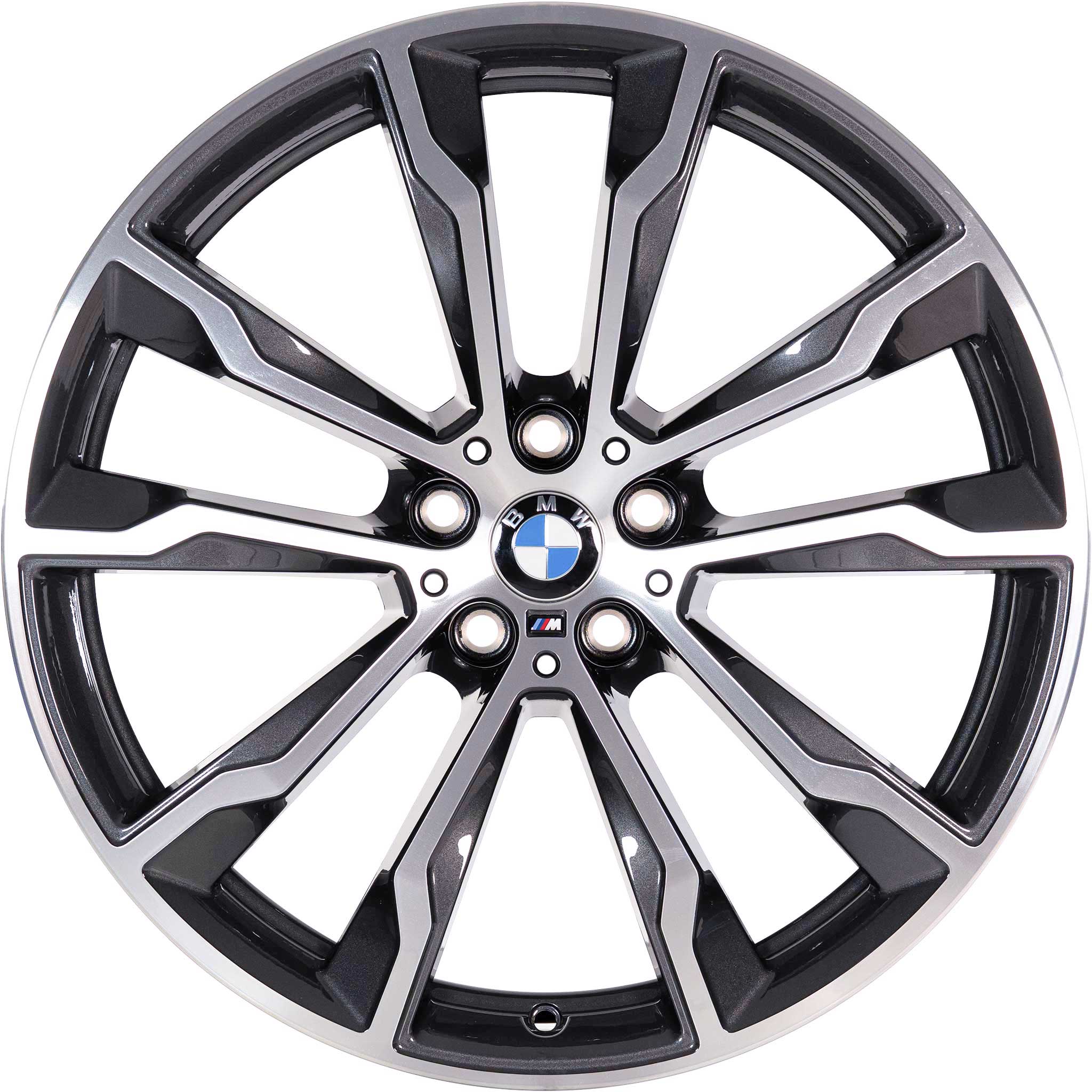 BMW 699M Orbit Grey with Bright Turned Alloy Wheel Product Image #1
