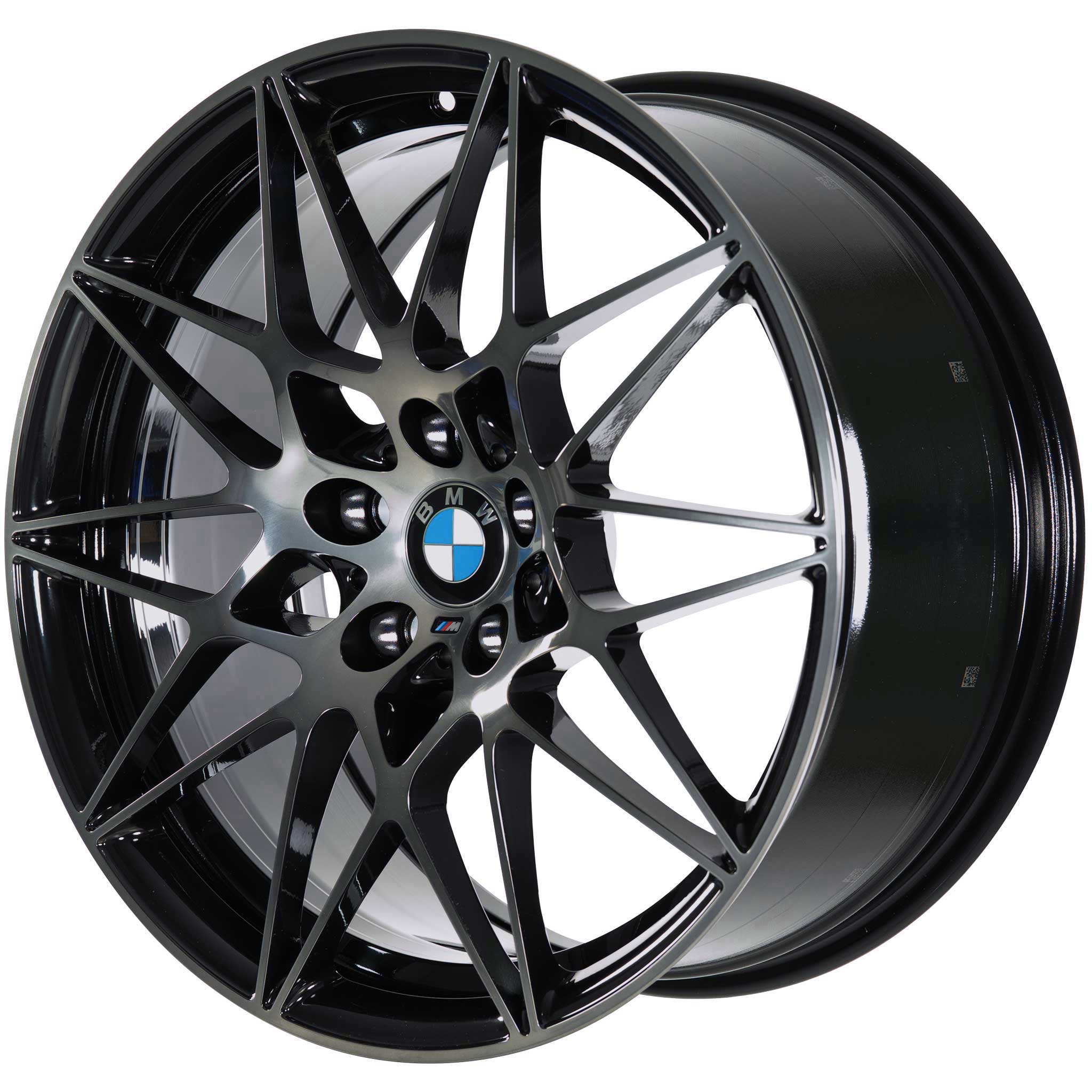 BMW 666M Forged Jet Black with Translucent Shadow Face Alloy Wheel Product Image #2