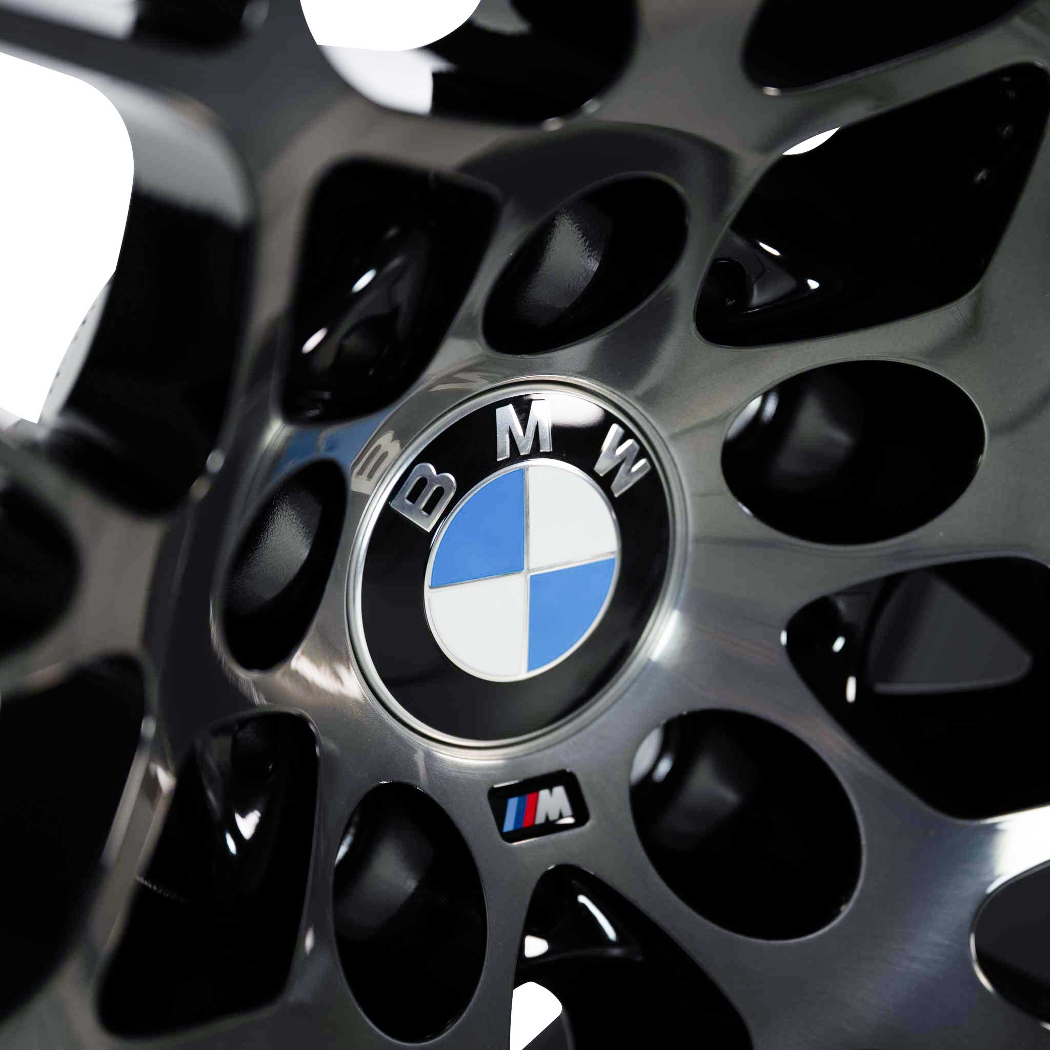 BMW 666M Forged Jet Black with Translucent Shadow Face Alloy Wheel Product Image #4