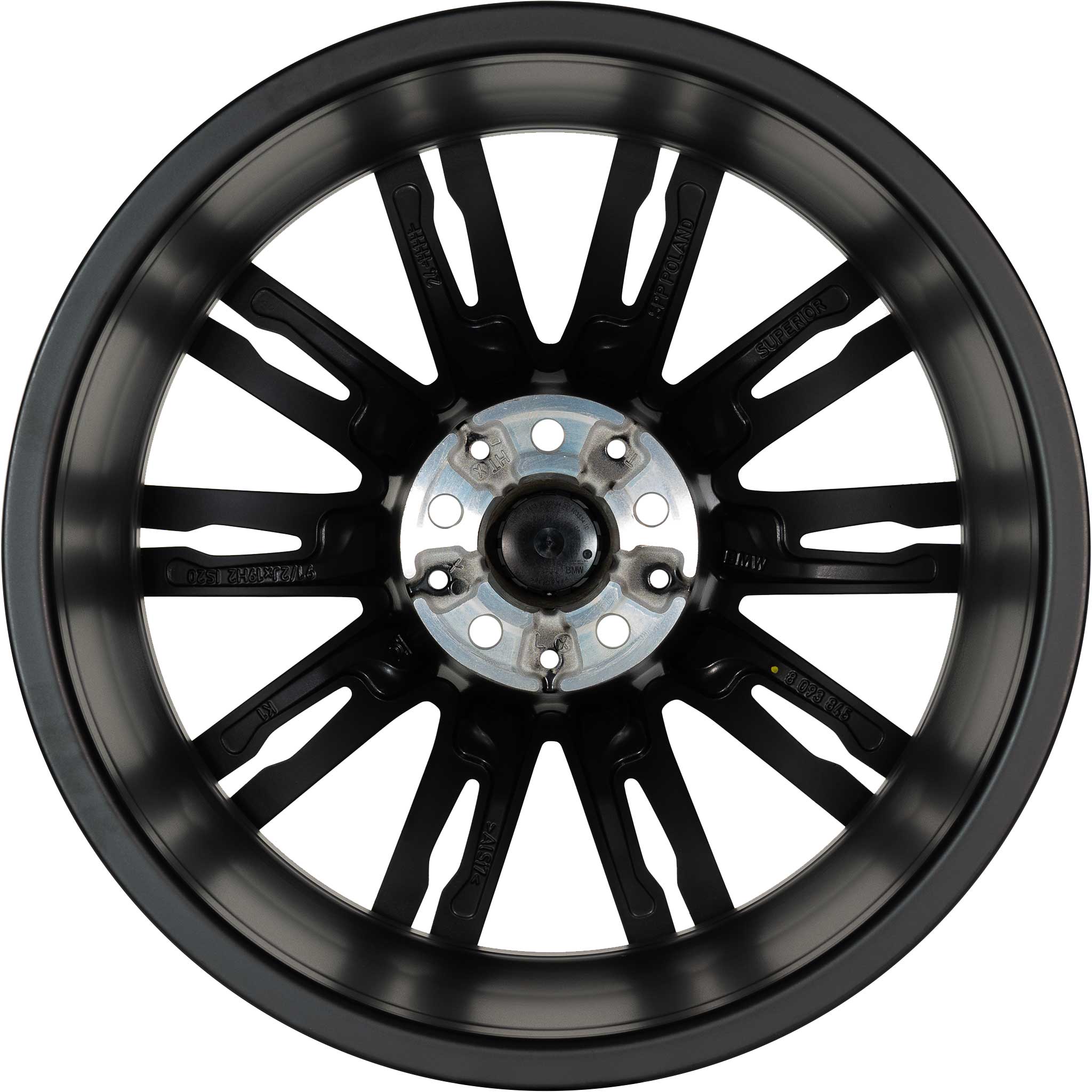 BMW 829M Matt Black Alloy Wheel Product Image #3