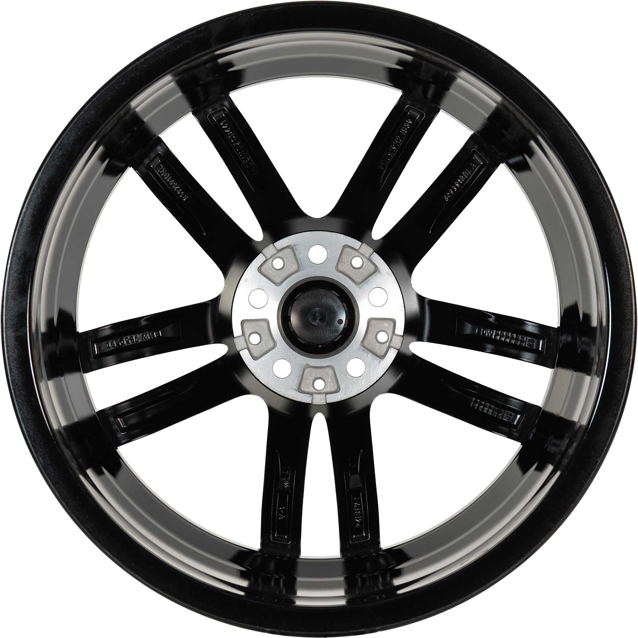 BMW 647M Jet Black Alloy Wheel Product Image #3