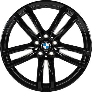 19" BMW 647M Jet Black alloy wheel