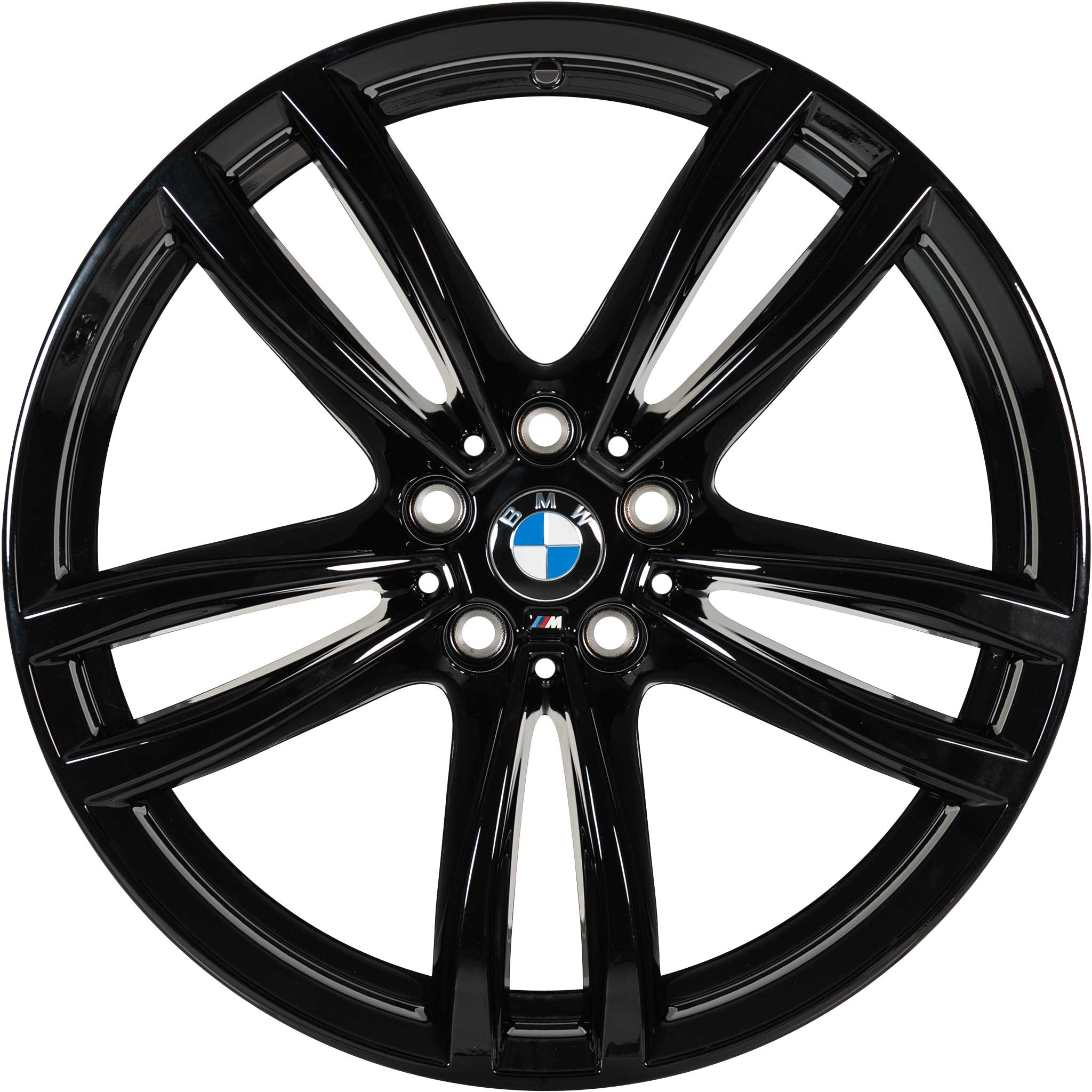 BMW 647M Jet Black Alloy Wheel Product Image #1