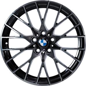 BMW 788M Jet Black with Translucent Bright Turned Alloy Wheel for BMW M4 F82 - Sizes 19in