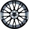 BMW 788M Jet Black with Translucent Bright Turned Wheel Img 3