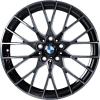 BMW 788M Jet Black with Translucent Bright Turned Wheel Img 1