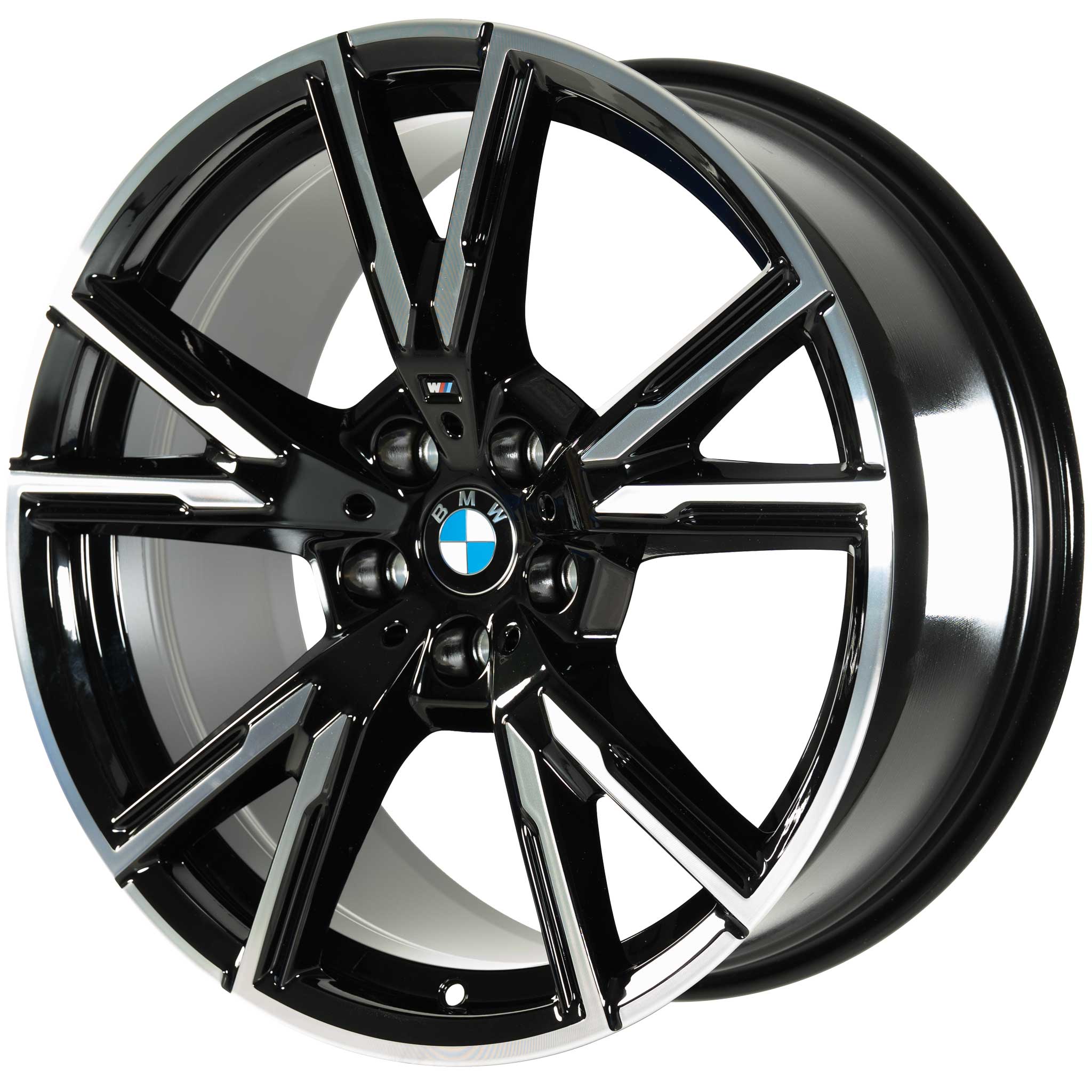 BMW 893M Jet Black with Bright Turned Alloy Wheel Product Image #2