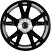 BMW 893M Jet Black with Bright Turned Wheel Img 3