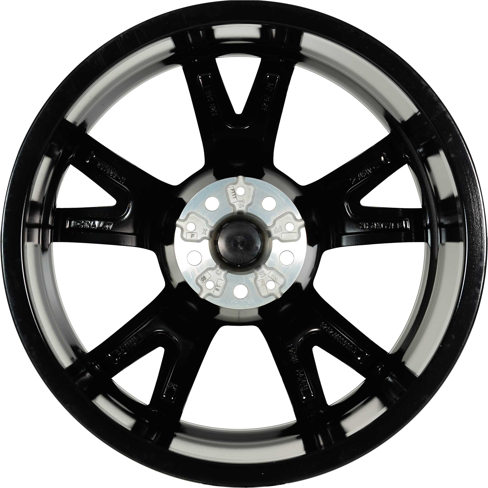 BMW 893M Jet Black with Bright Turned Alloy Wheel Product Image #3