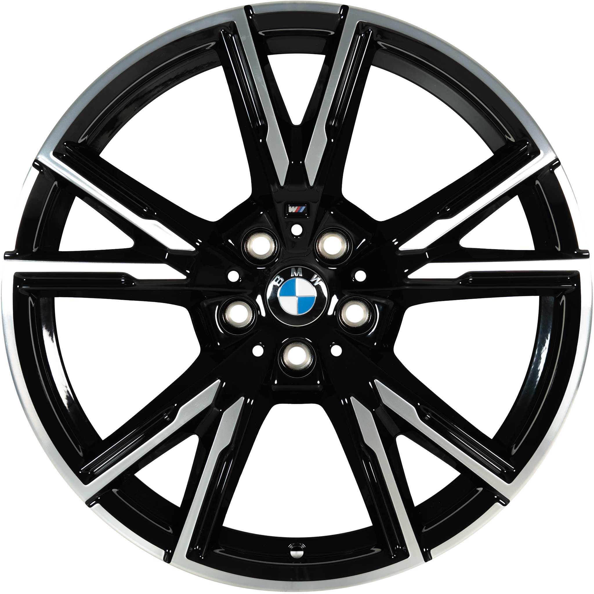 BMW 893M Jet Black with Bright Turned Alloy Wheel Product Image #1