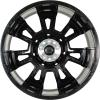 BMW 923M Black II Solid with Bright Turned Wheel Img 3