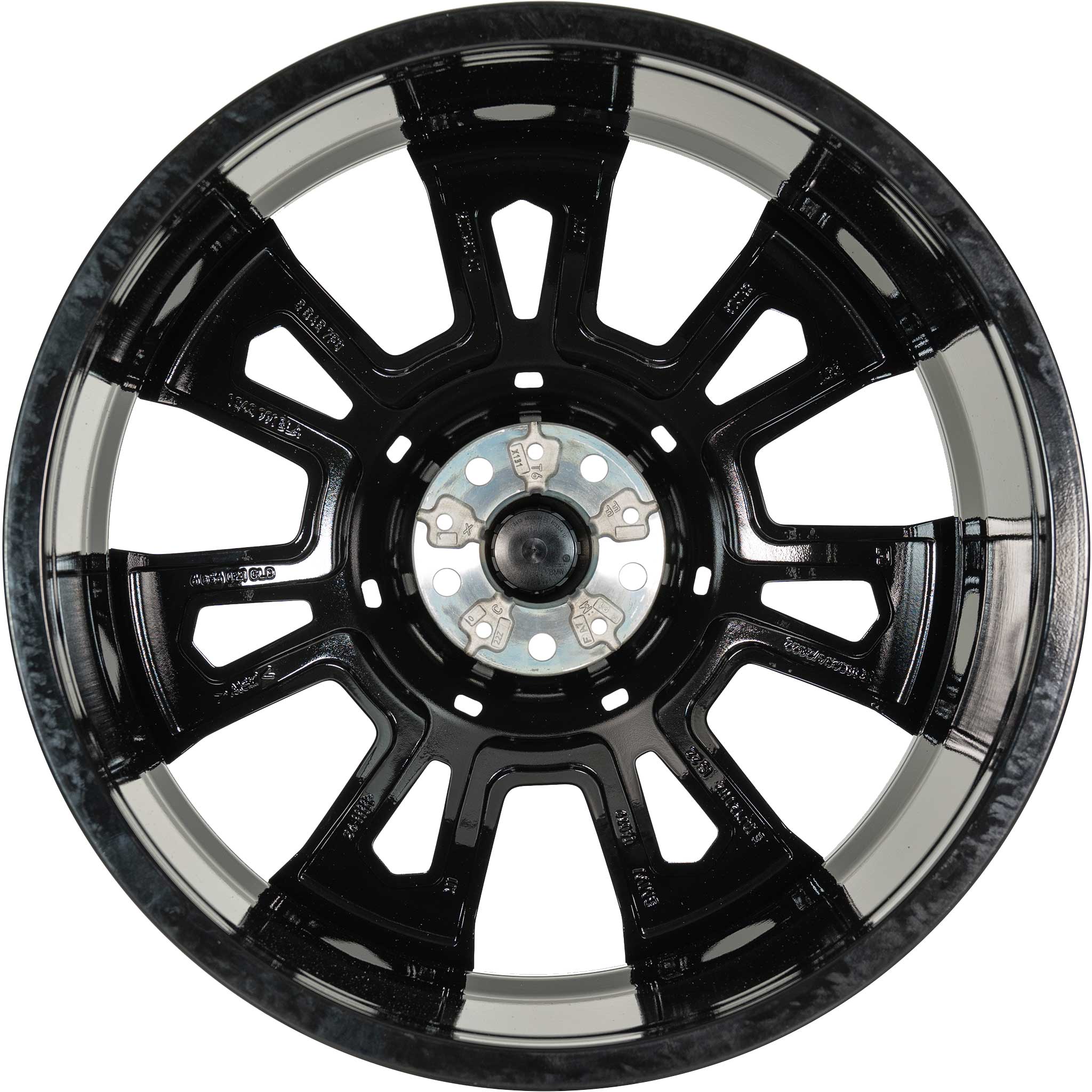 BMW 923M Black II Solid with Bright Turned Alloy Wheel Product Image #3
