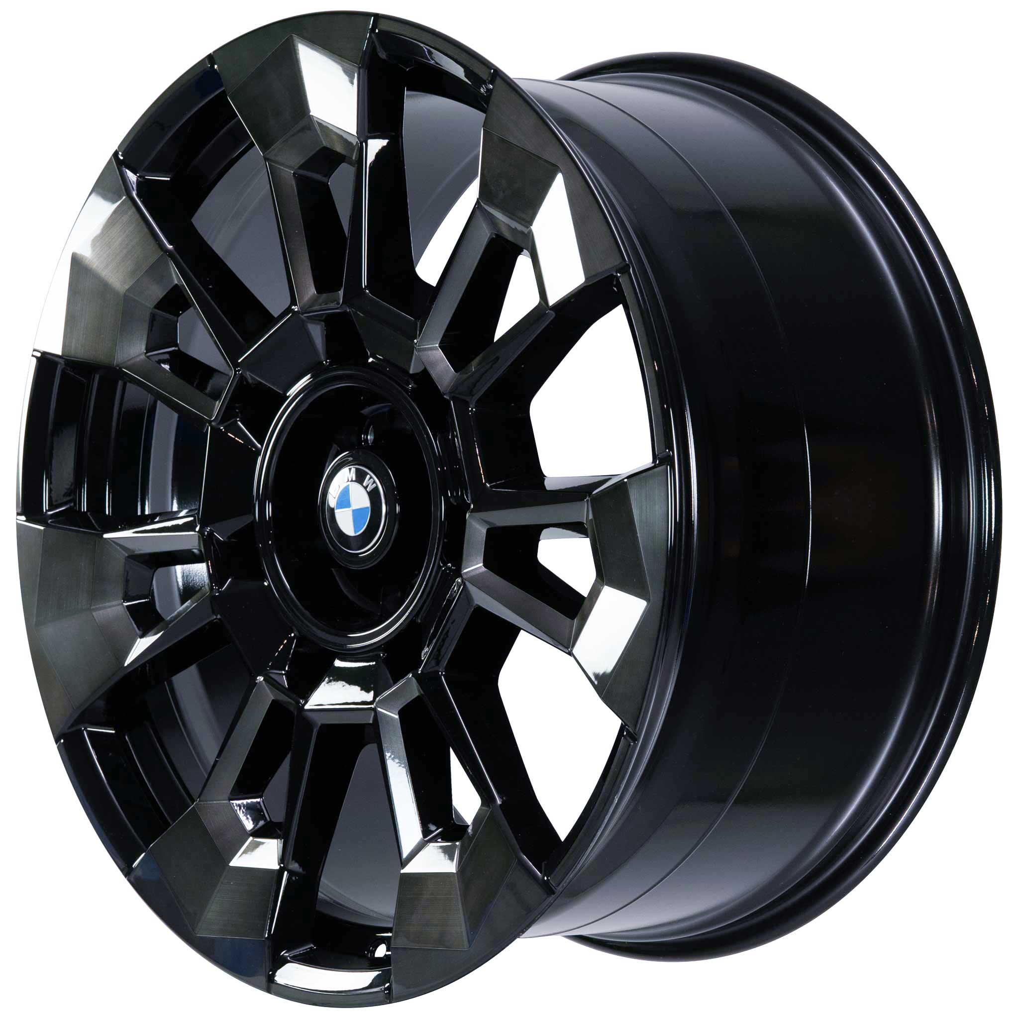 BMW 923M Black II Solid with Bright Turned Alloy Wheel Product Image #2