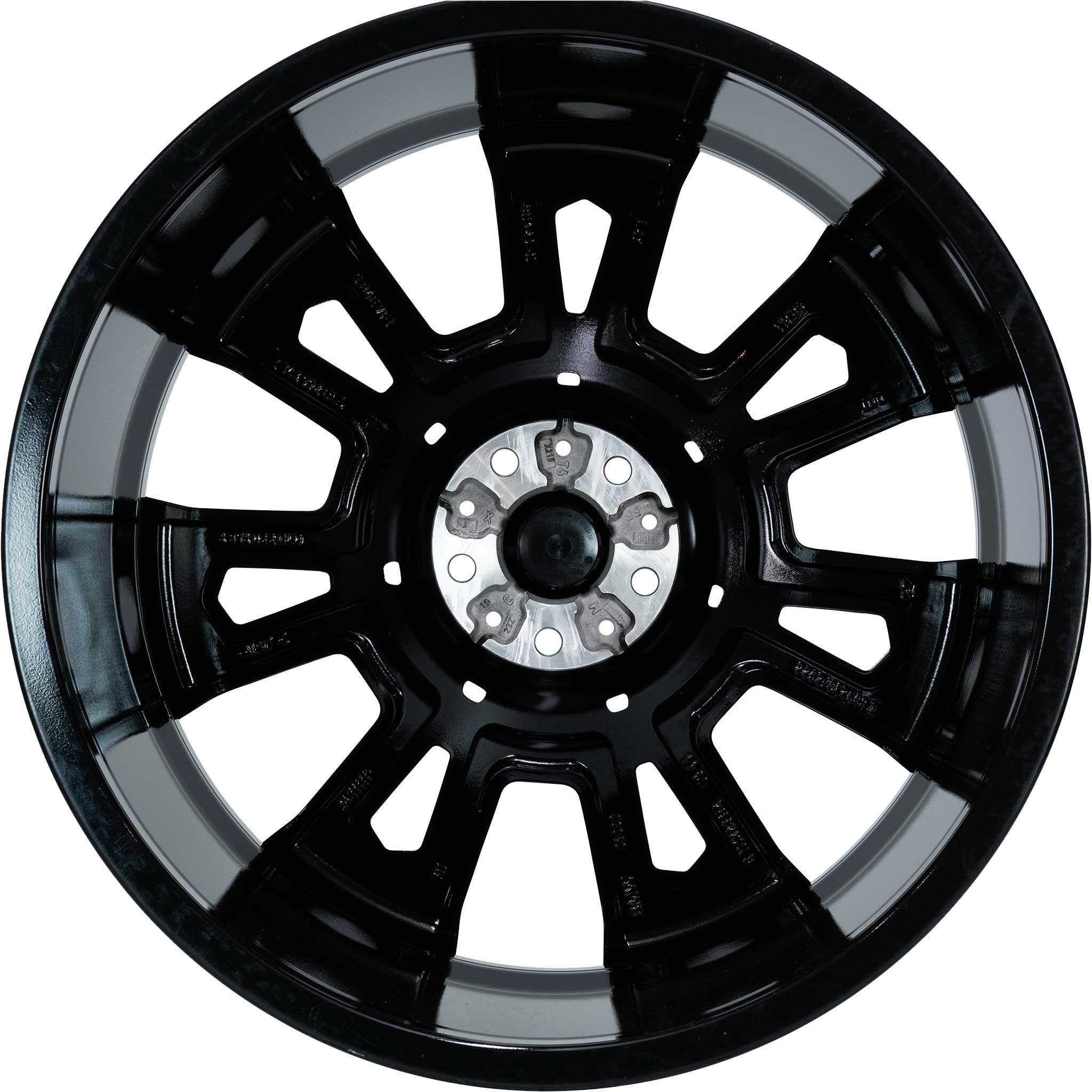 BMW 923M Black II Solid with Bright Turned Alloy Wheel Product Image #3