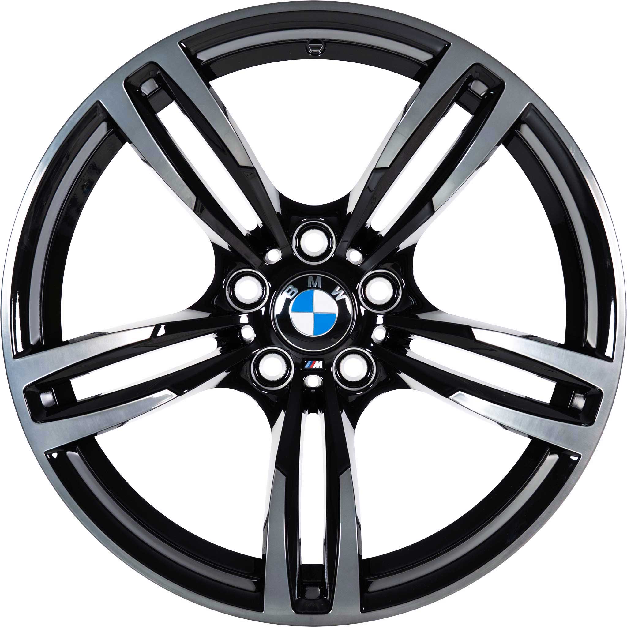 BMW 437M Jet Black with Bright Turned Alloy Wheel Product Image #1
