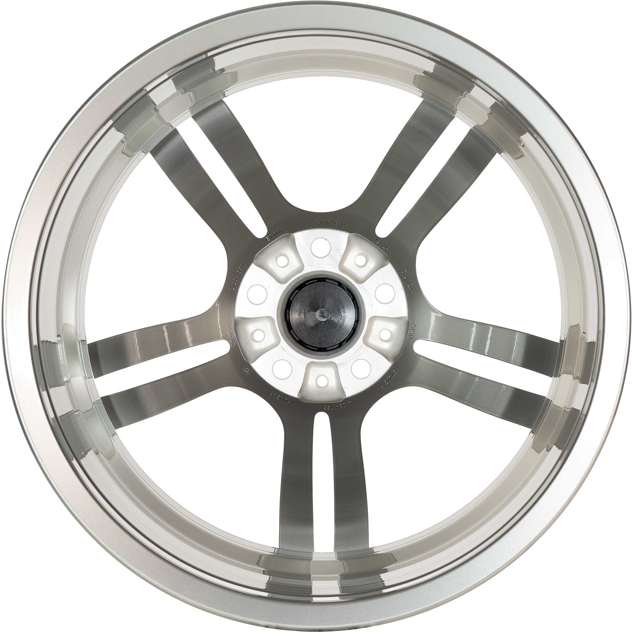 BMW 437M Ferric Grey with Bright Turned Alloy Wheel Product Image #3