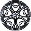 BMW 1021 Frozen Midnight with Bright Turned Wheel Img 1