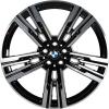 BMW 908M Black II Solid with Bright Turned Wheel Img 1