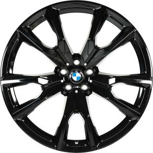 BMW 755M Jet Black Alloy Wheel for BMW X7 G07 - Sizes 22in