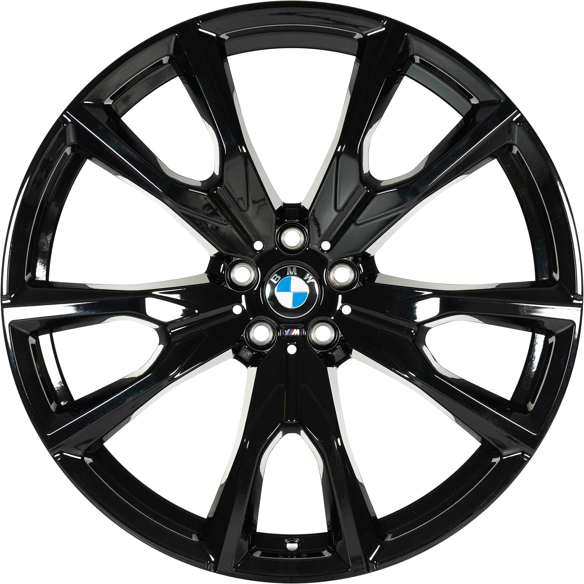 BMW 755M Jet Black Alloy Wheel Product Image #1