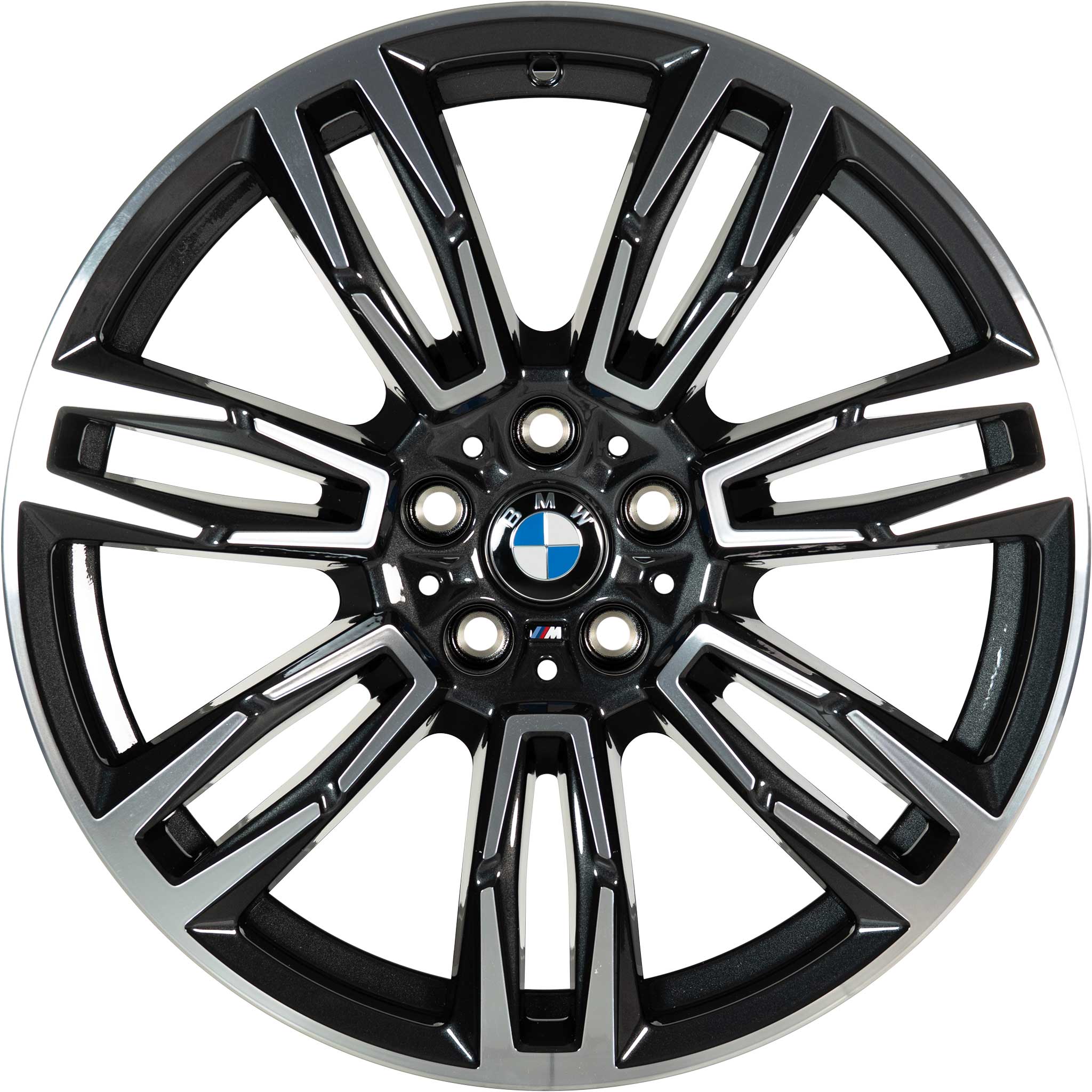 BMW 935M Midnight Grey with Bright Turned Alloy Wheel Product Image #1