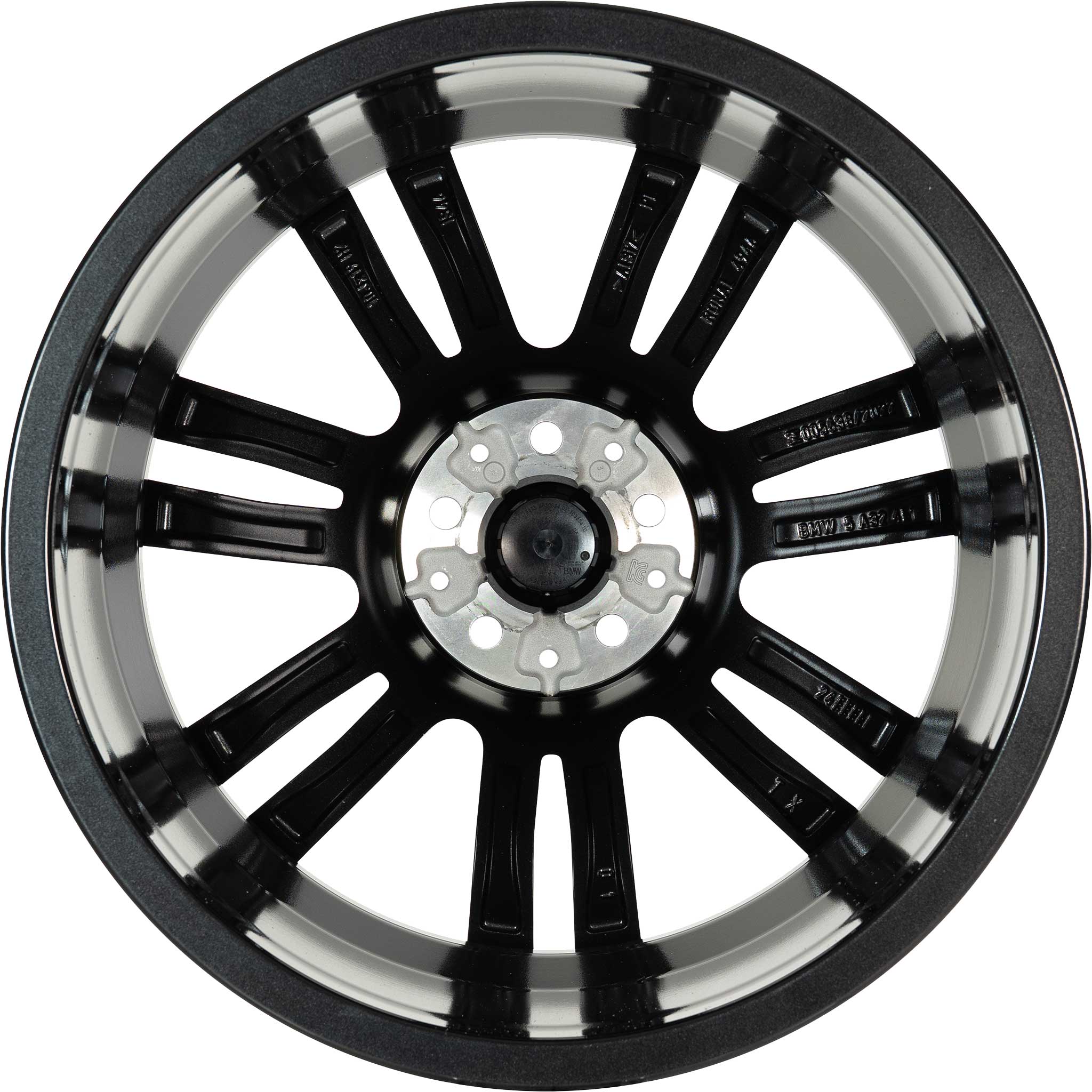 BMW 935M Midnight Grey with Bright Turned Alloy Wheel Product Image #3