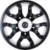BMW 995M Jet Black Matt with Bright Turned Wheel Img 3