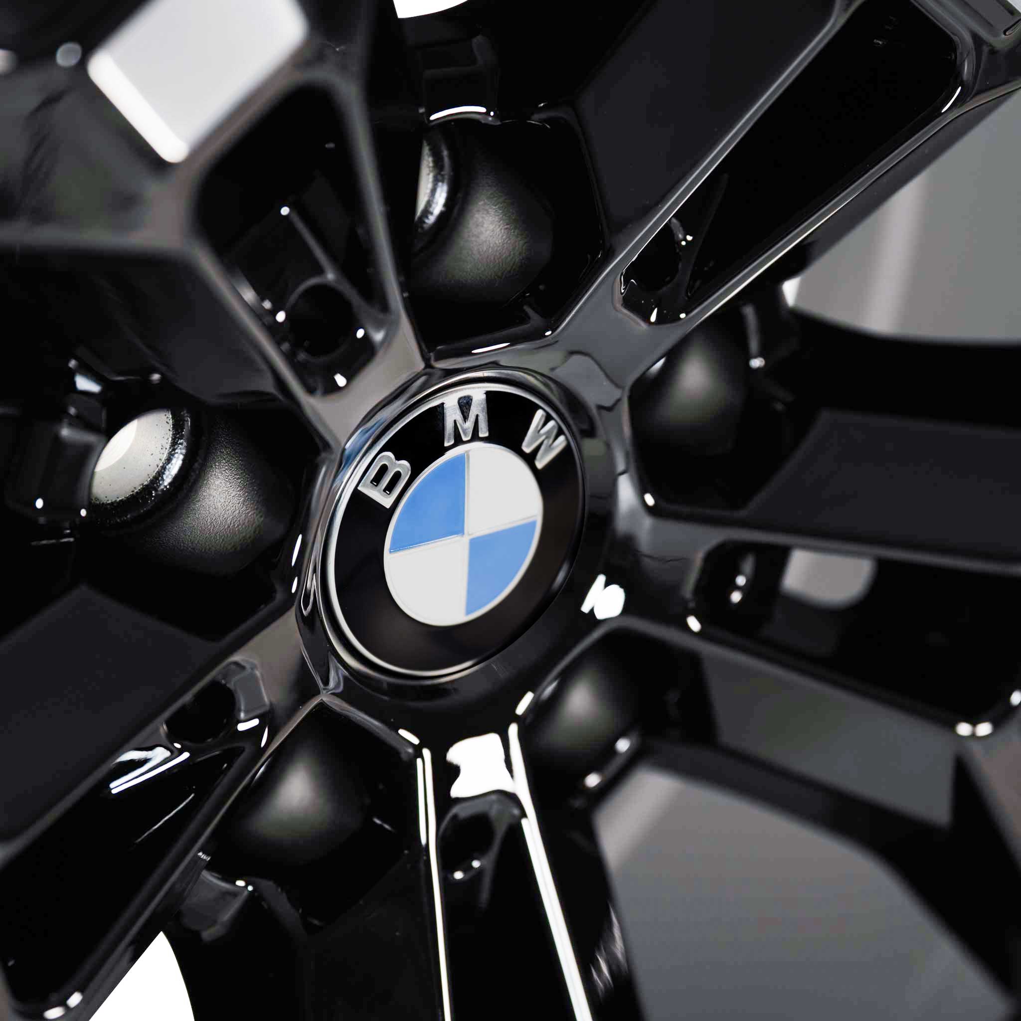 BMW 995M Jet Black Matt with Bright Turned Alloy Wheel Product Image #4