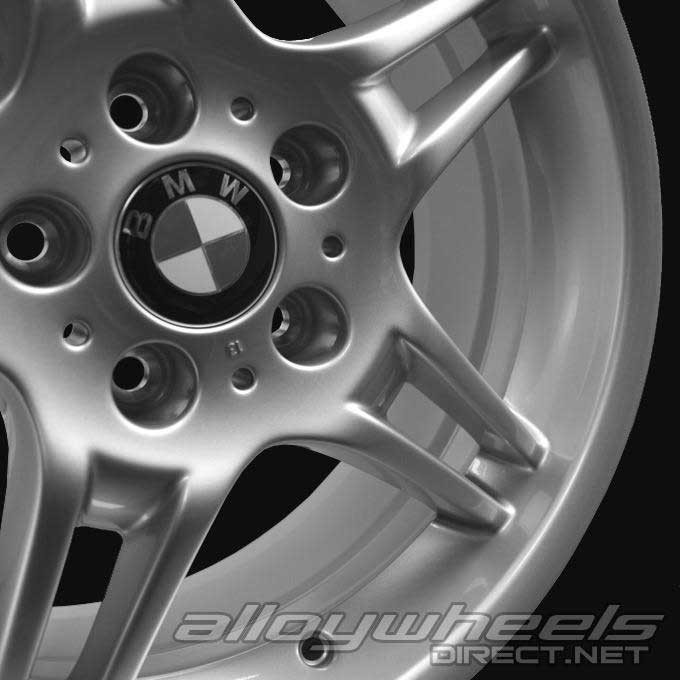 BMW 125 Silver Alloy Wheel Product Image #3