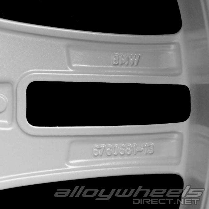 BMW 125 Silver Alloy Wheel Product Image #4