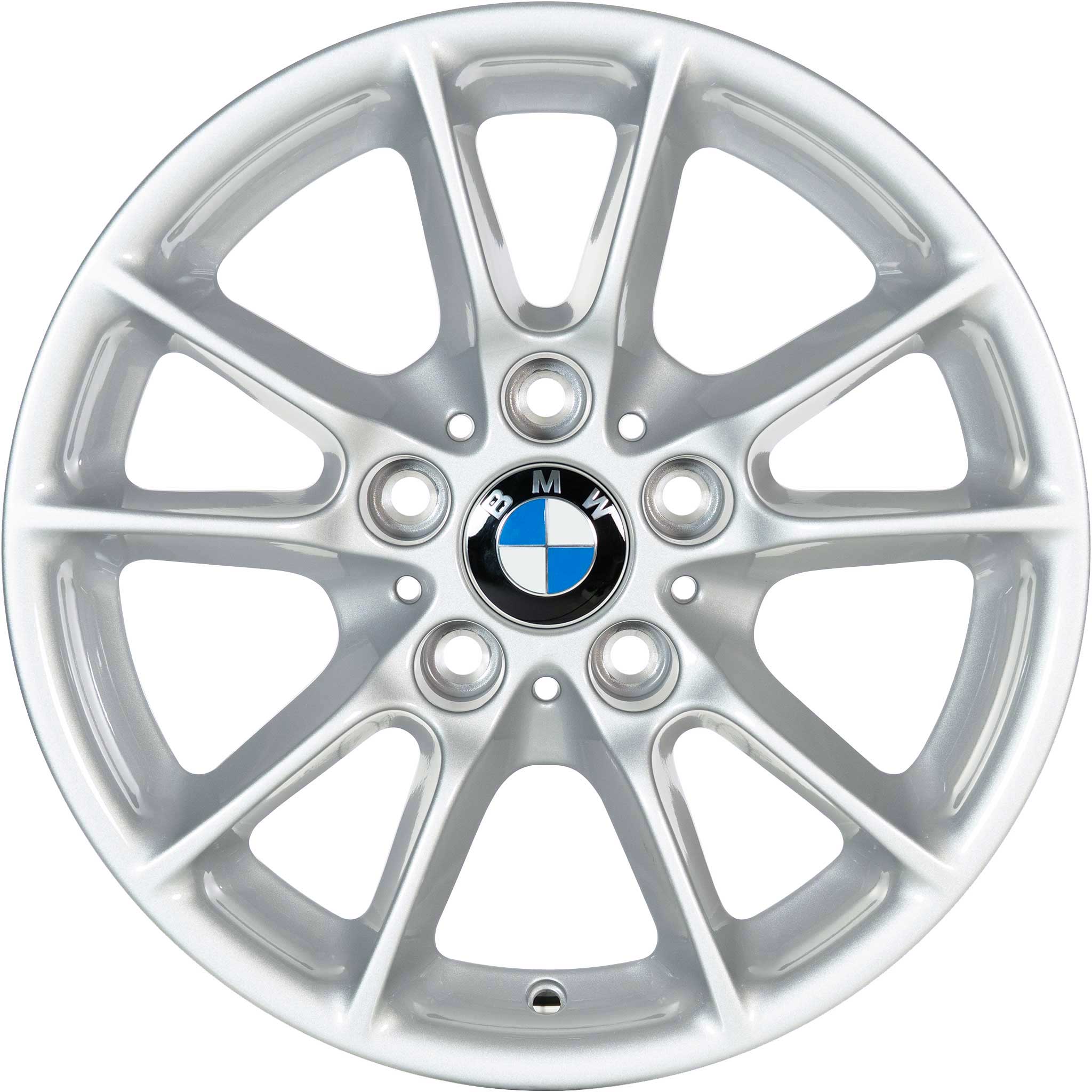 BMW 50 Silver Alloy Wheel Product Image #1