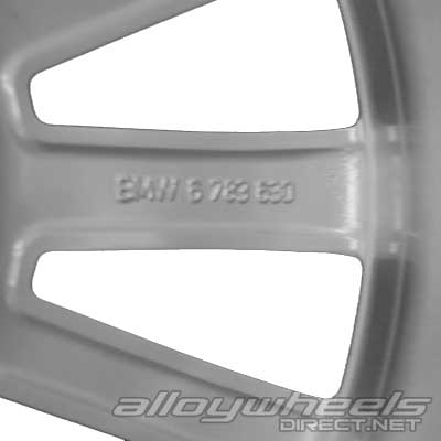 BMW 284 Silver Alloy Wheel Product Image #4