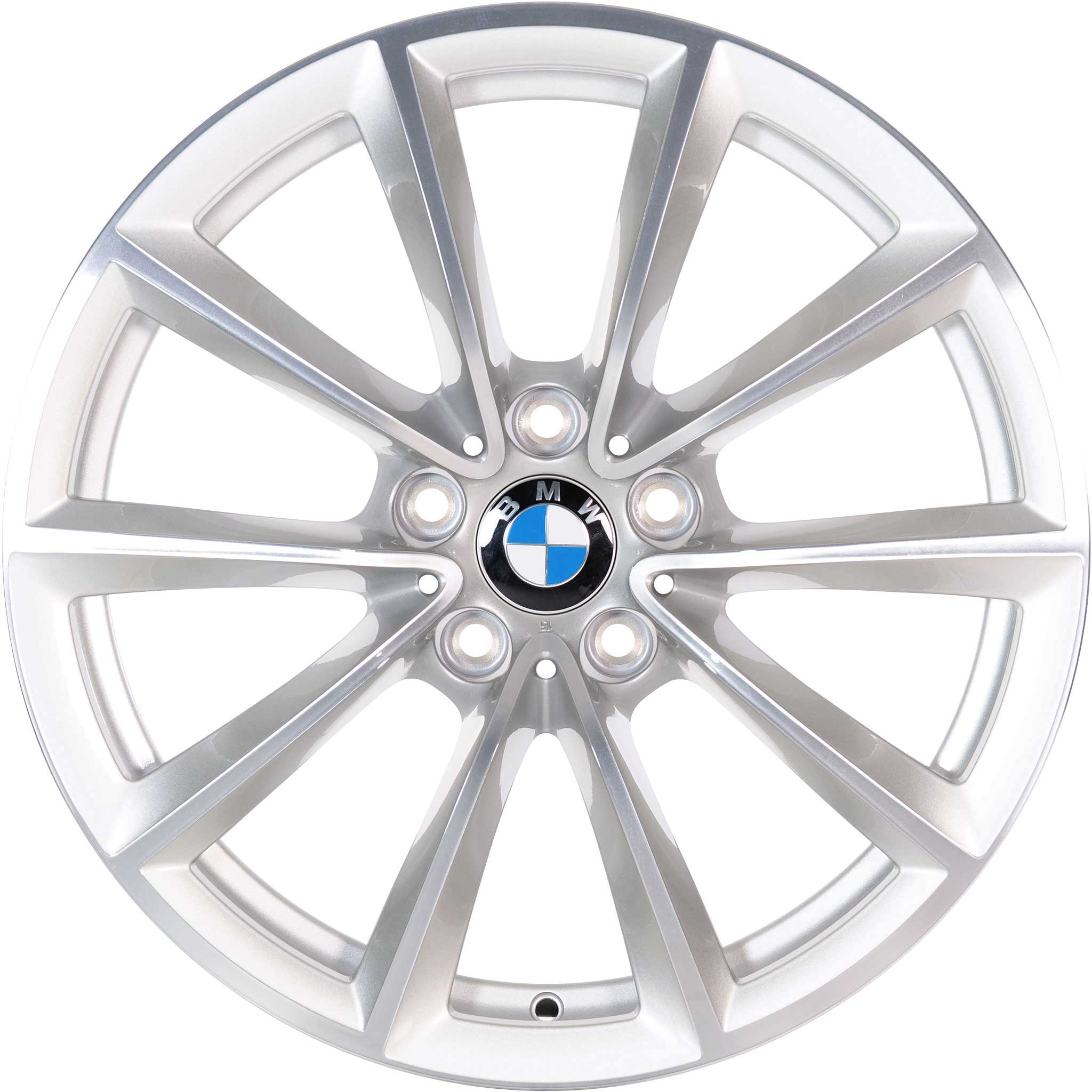 BMW 296 Silver Alloy Wheel Product Image #1