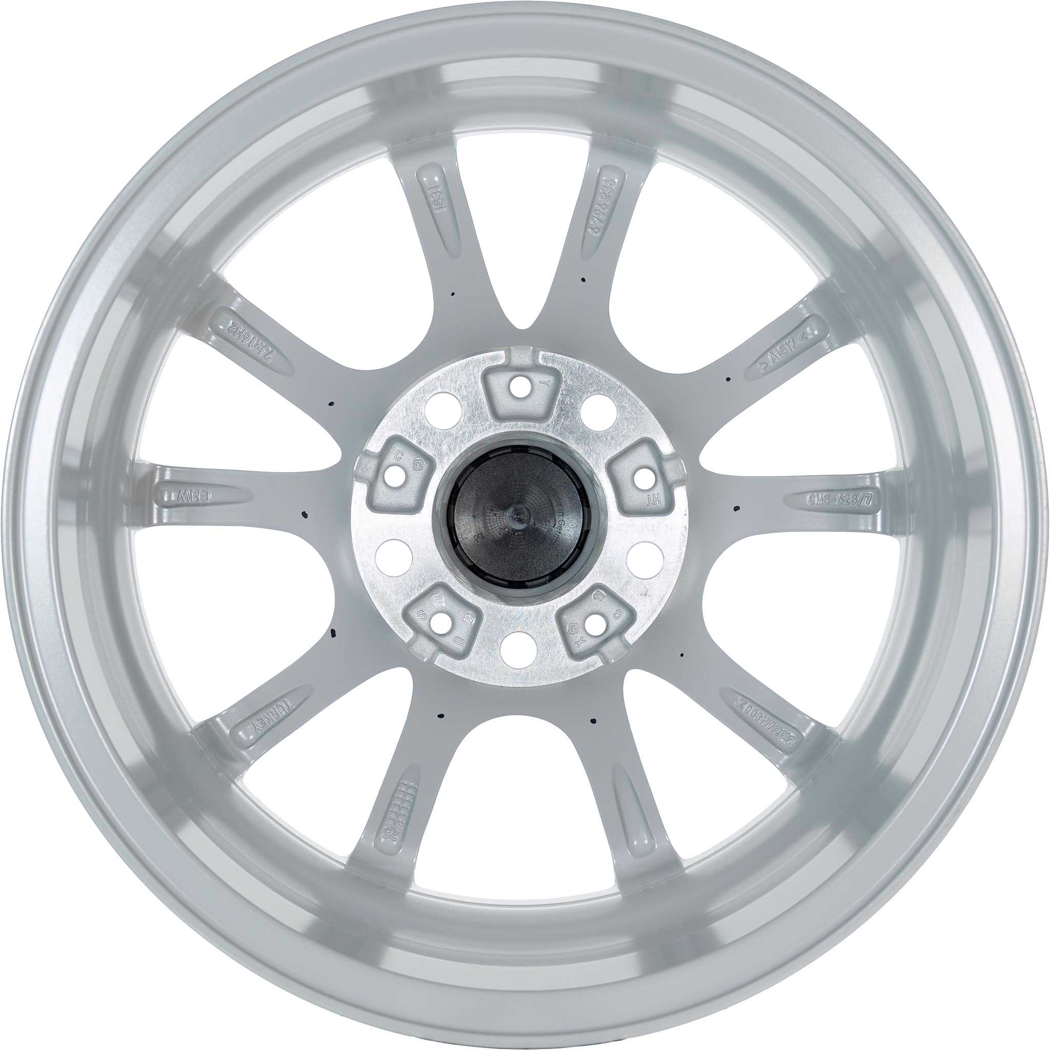 BMW 390 Silver Alloy Wheel Product Image #3