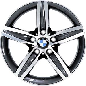 BMW 379 Orbit Grey with Bright Turned Alloy Wheel for BMW 2 Series F23 - Sizes 17in