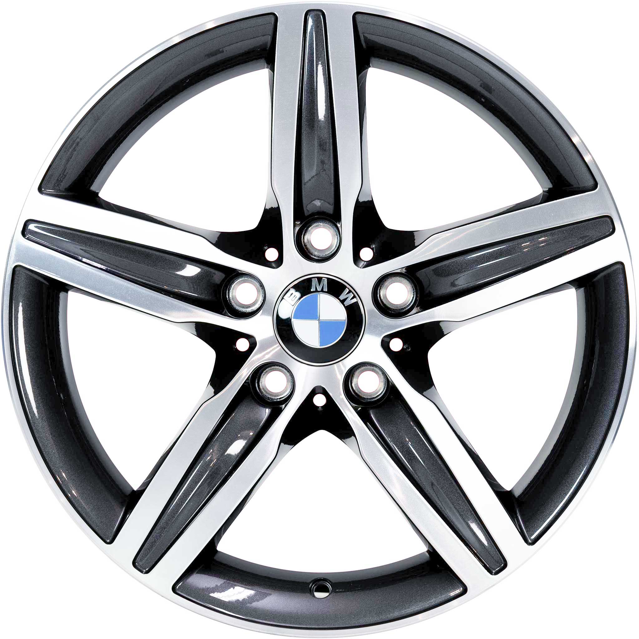 BMW 379 Orbit Grey with Bright Turned Alloy Wheel Product Image #1