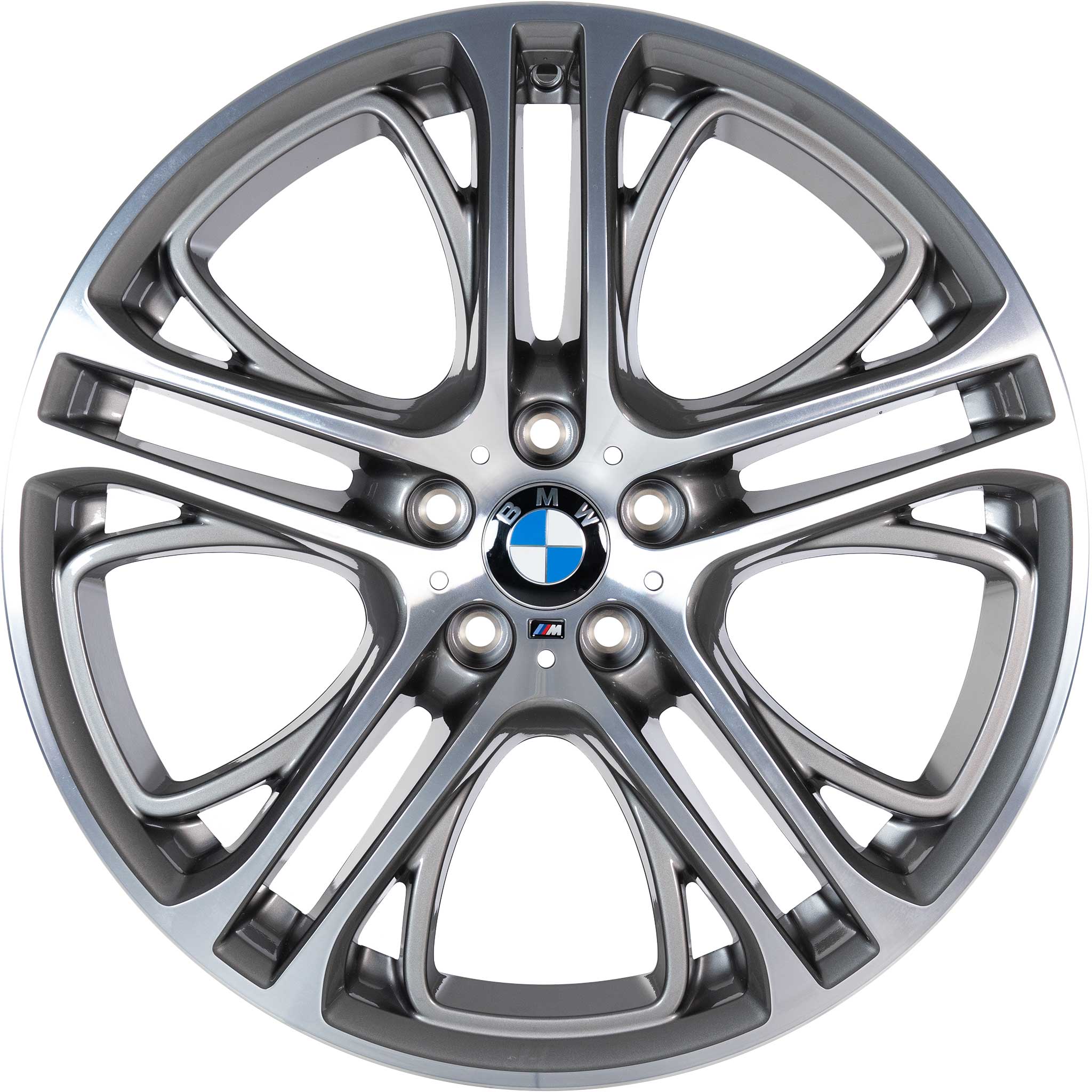 BMW 310M Ferric Grey with Bright Turned Alloy Wheel Product Image #1