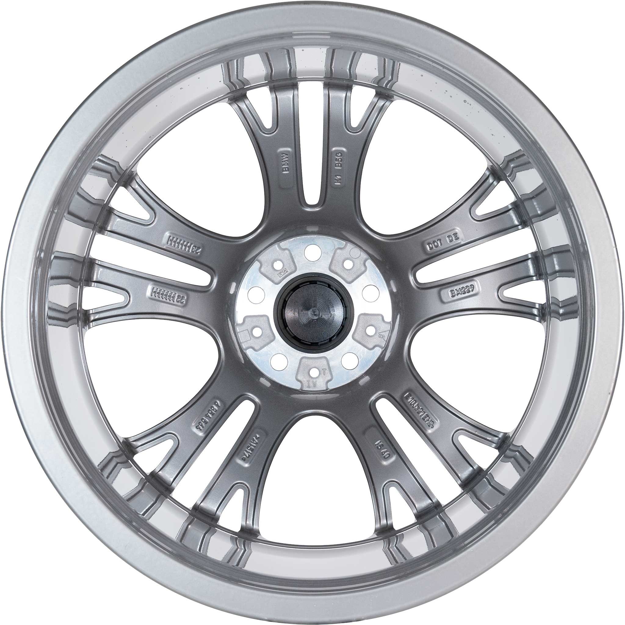 BMW 310M Ferric Grey with Bright Turned Alloy Wheel Product Image #3
