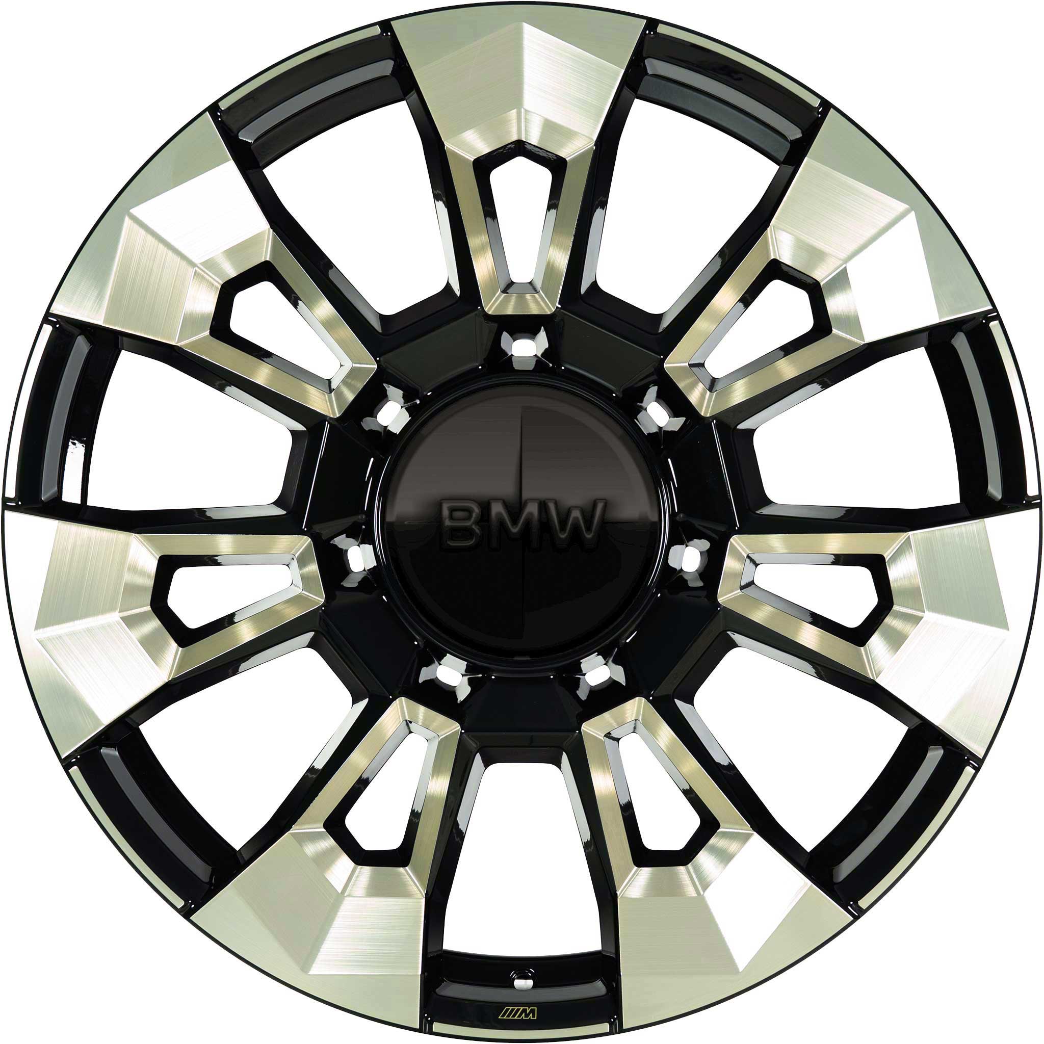 BMW 923M Night Gold with Bright Turned Alloy Wheel Product Image #1