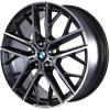 BMW 555M Jet Black Matt with Bright Turned Wheel Img 2
