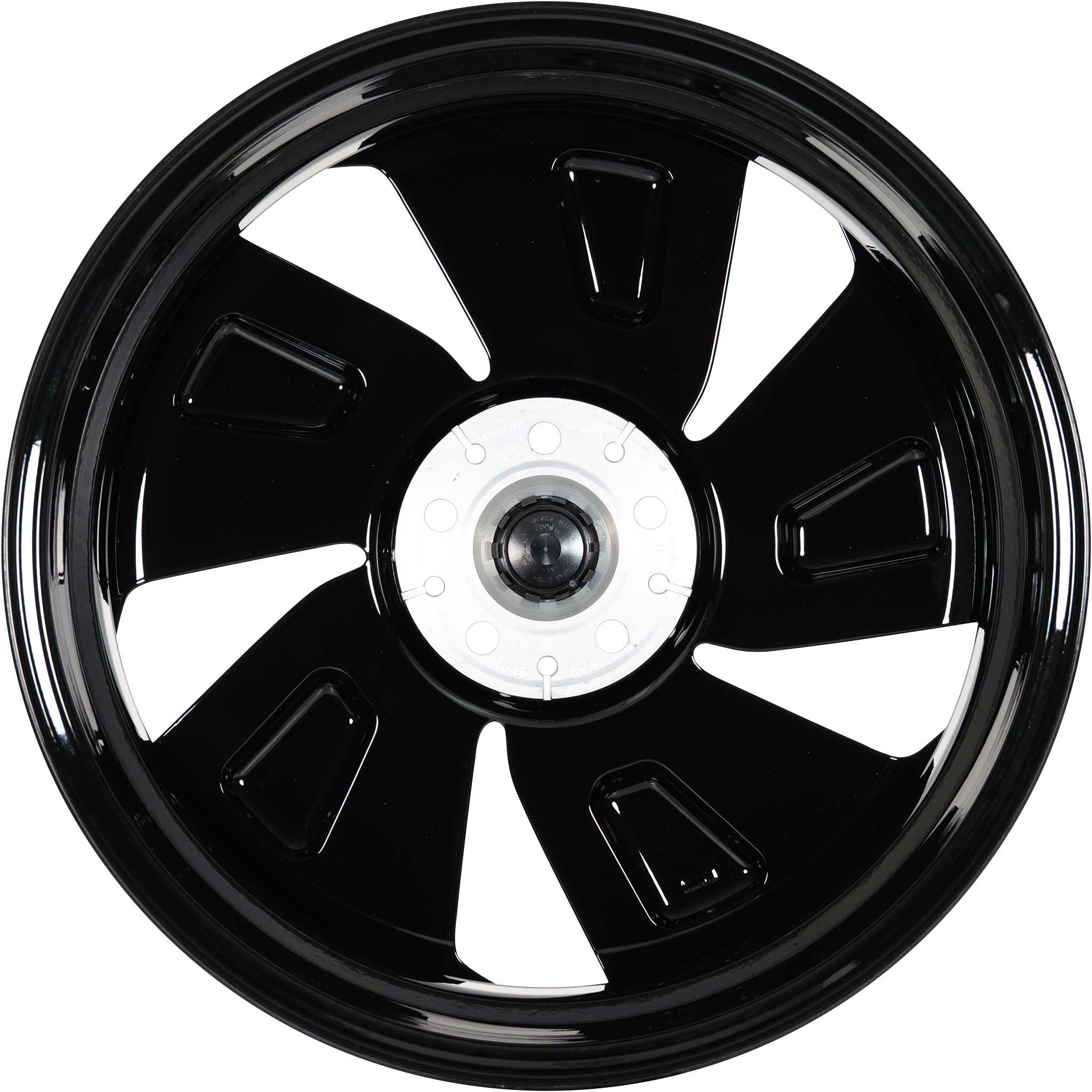 BMW 429 Black with Bright Turned Alloy Wheel Product Image #3
