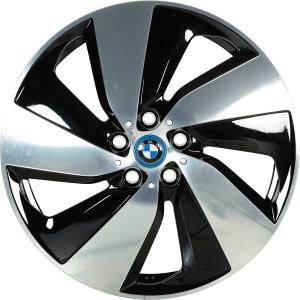 19" BMW 429 Black with Bright Turned alloy wheel