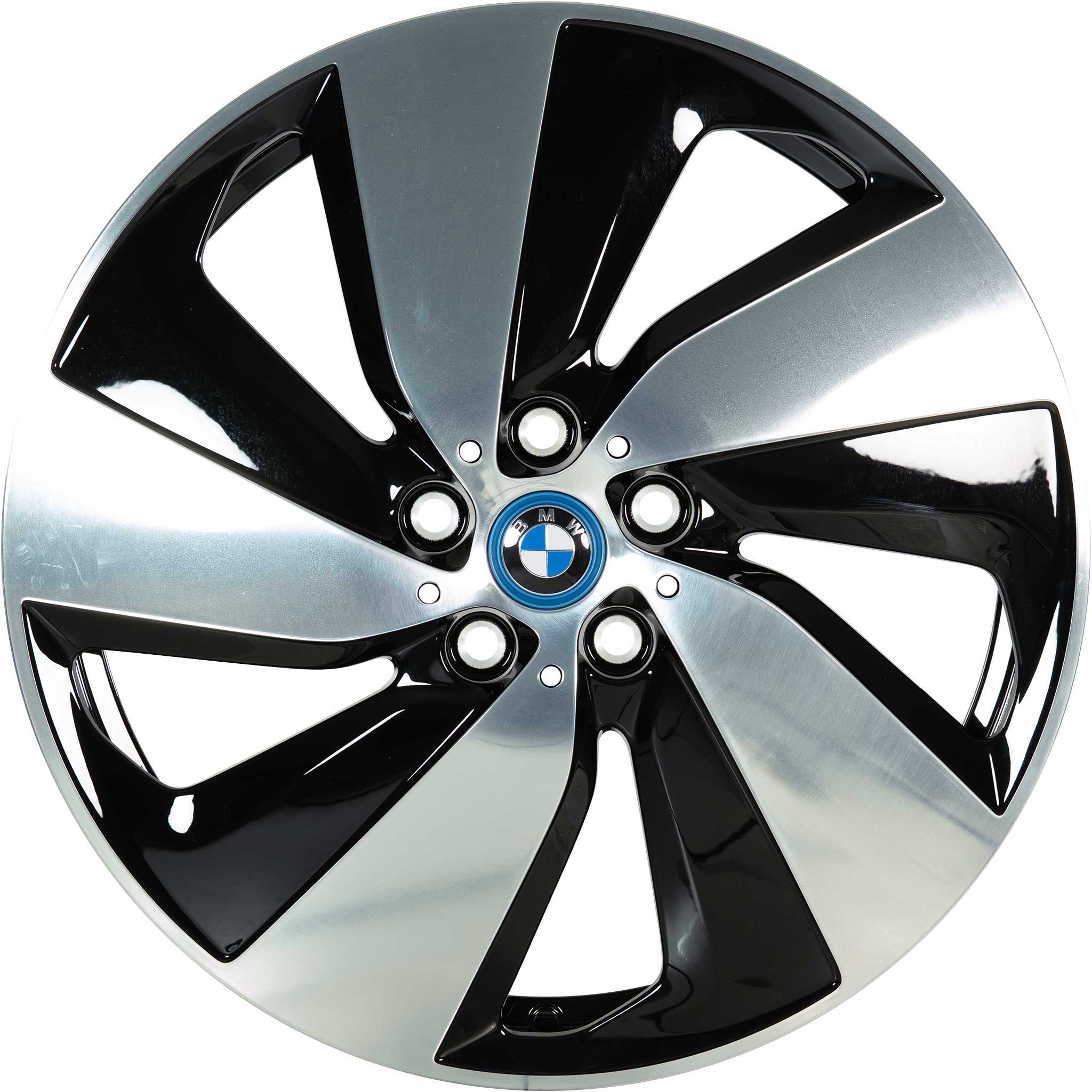 BMW 429 Black with Bright Turned Alloy Wheel Product Image #1